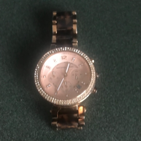 Michael Kors Rose Gold-tone Tortoise Women’s Watch MK5538 - Picture 2 of 16